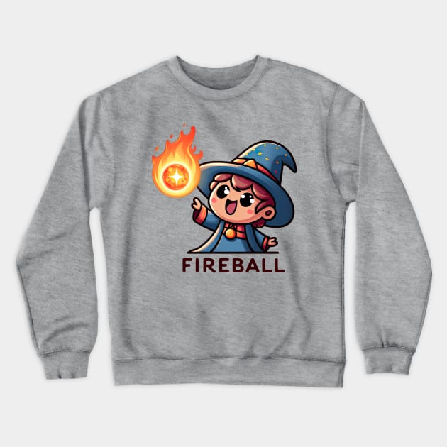 Fireball! Crewneck Sweatshirt by JL005